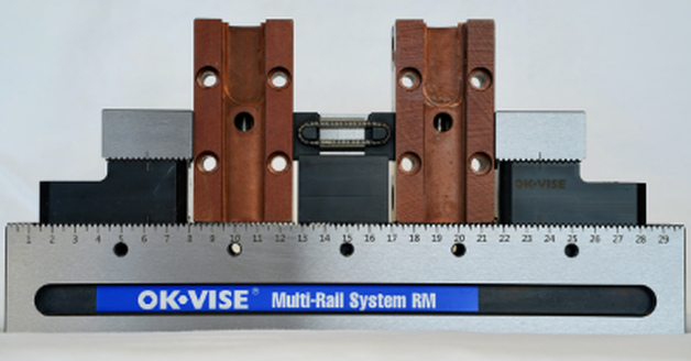 Jergens New Positioning  Clamping Additions expand Jergens OK Vise Multi Rail System Capability